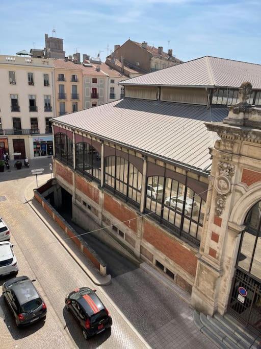 Vue Sur La Place Des Halles, Art Apparts Безье Экстерьер фото
